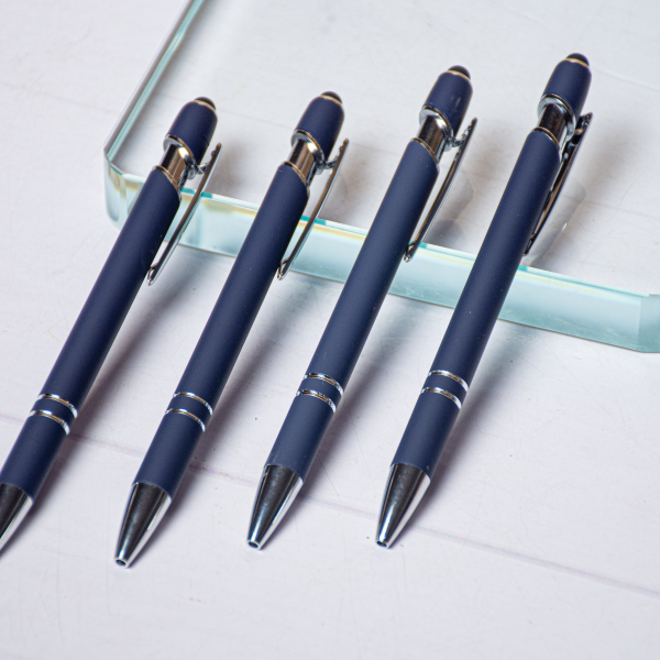 Rubber Pen Navy Blue